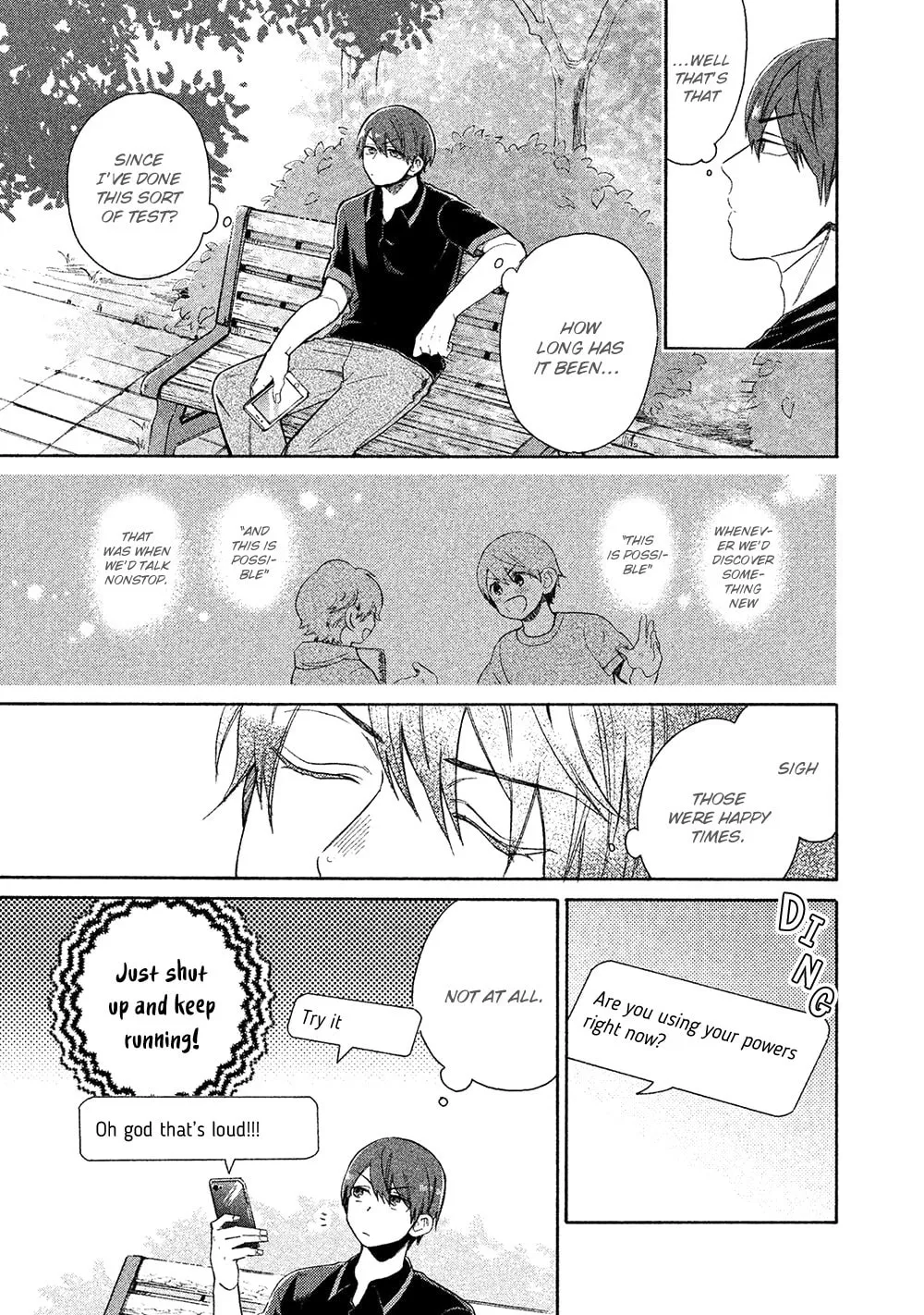 Read Chotto Damatte chapter 2 image 12 on Lezhin