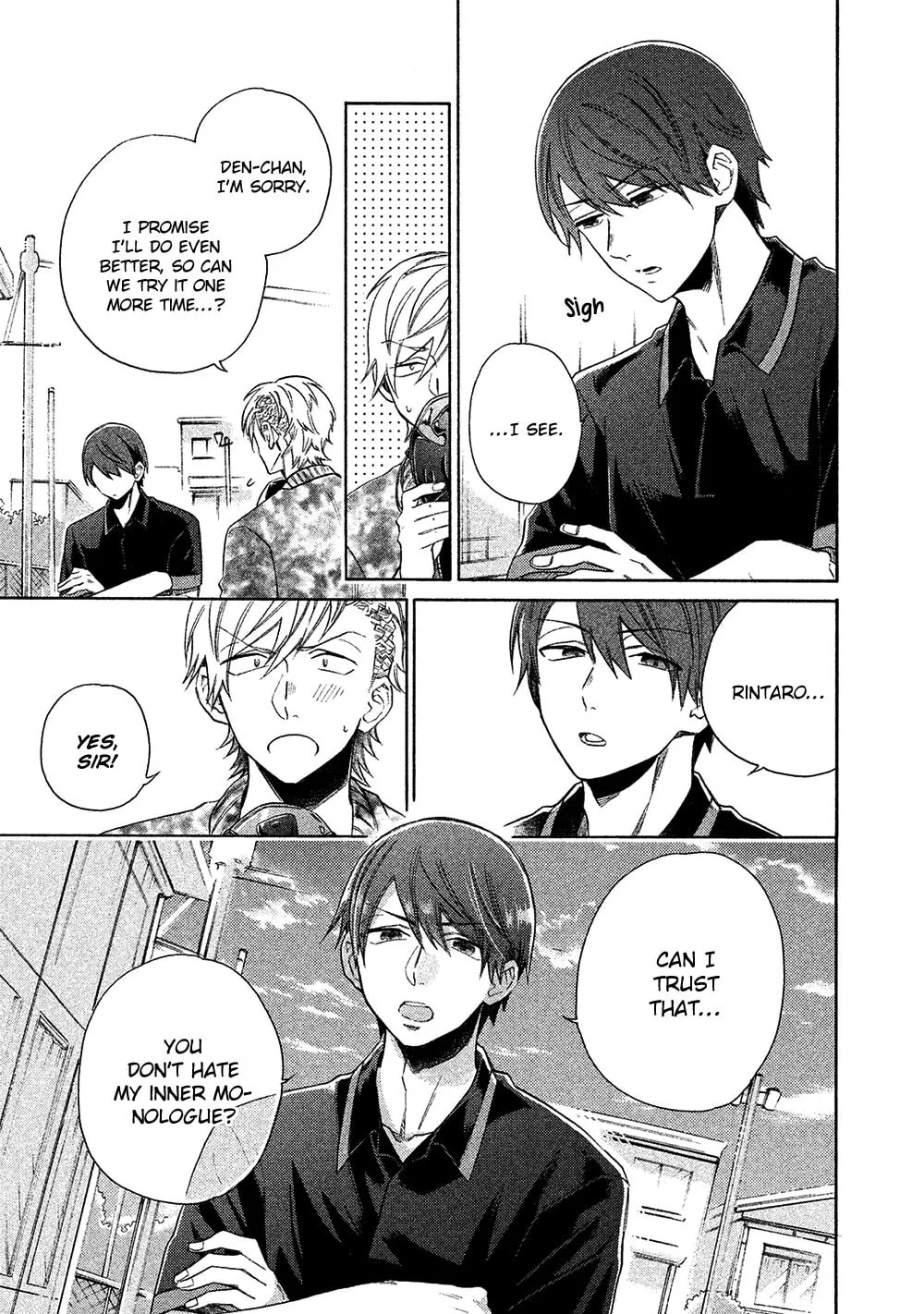 Read Chotto Damatte chapter 2 image 22 on Lezhin