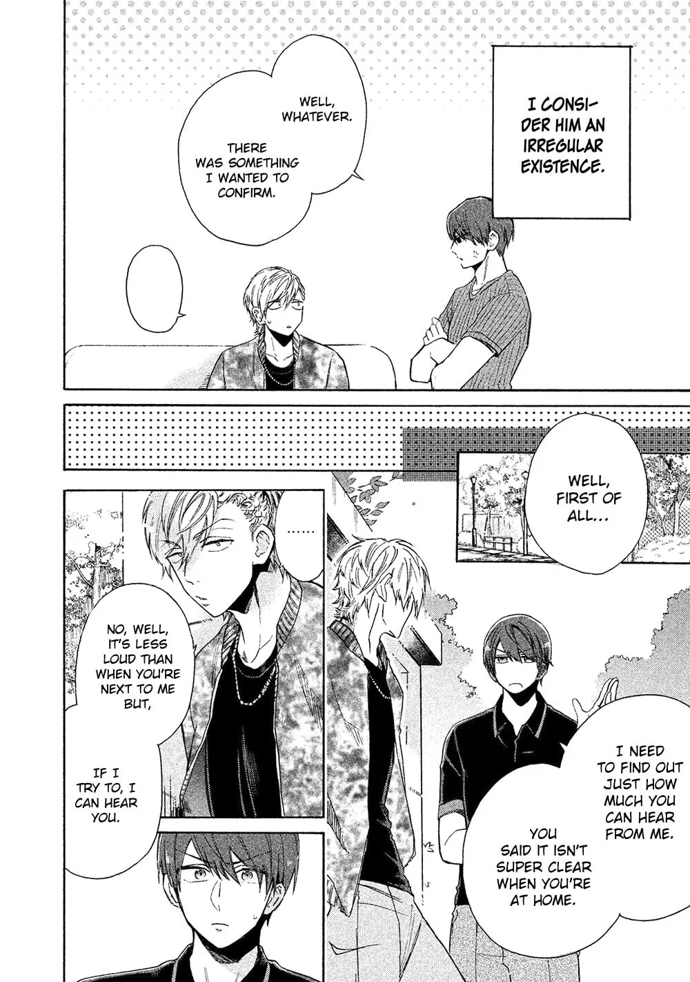 Read Chotto Damatte chapter 2 image 7 on Lezhin