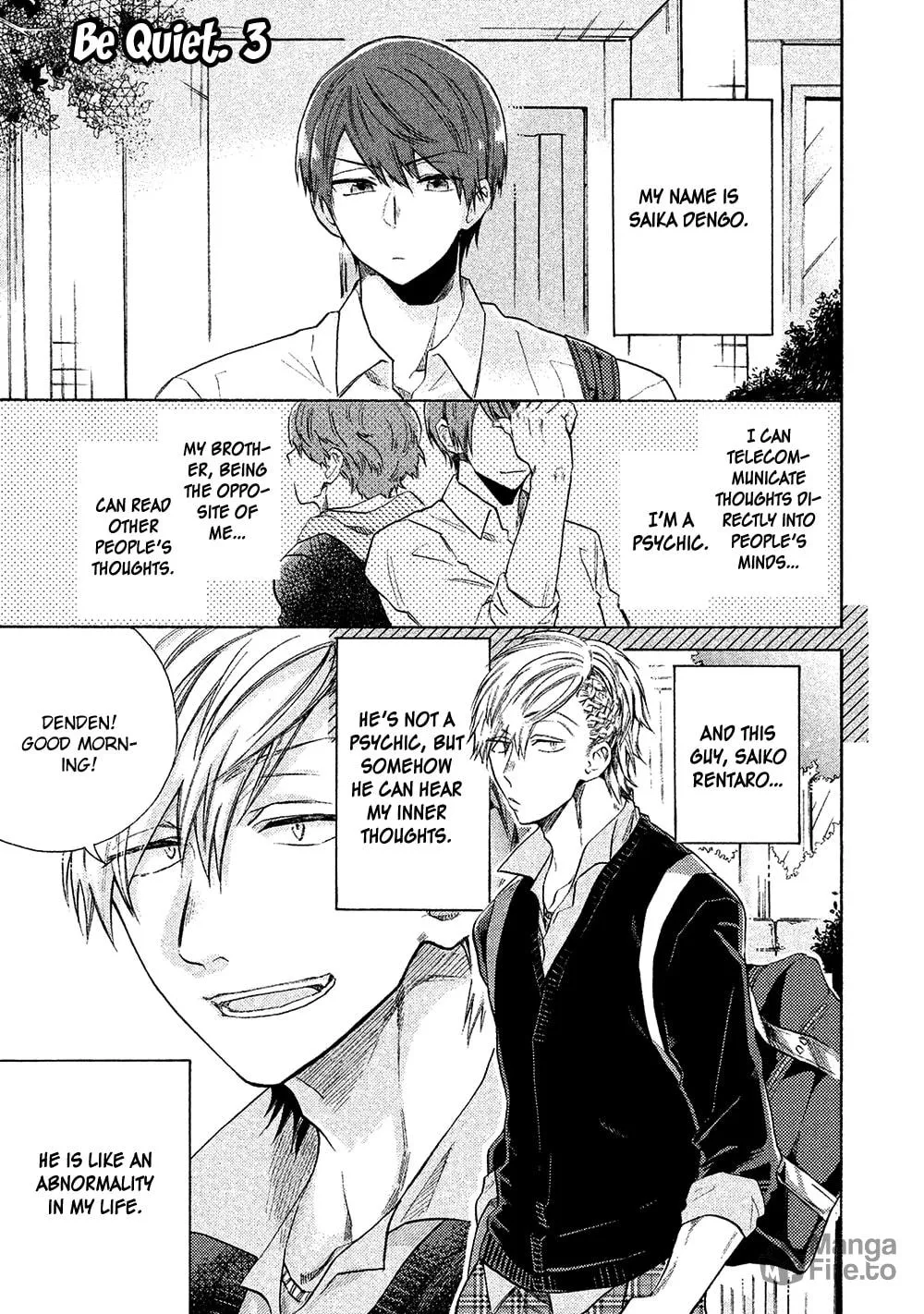 Read Chotto Damatte chapter 3 image 2 on Lezhin