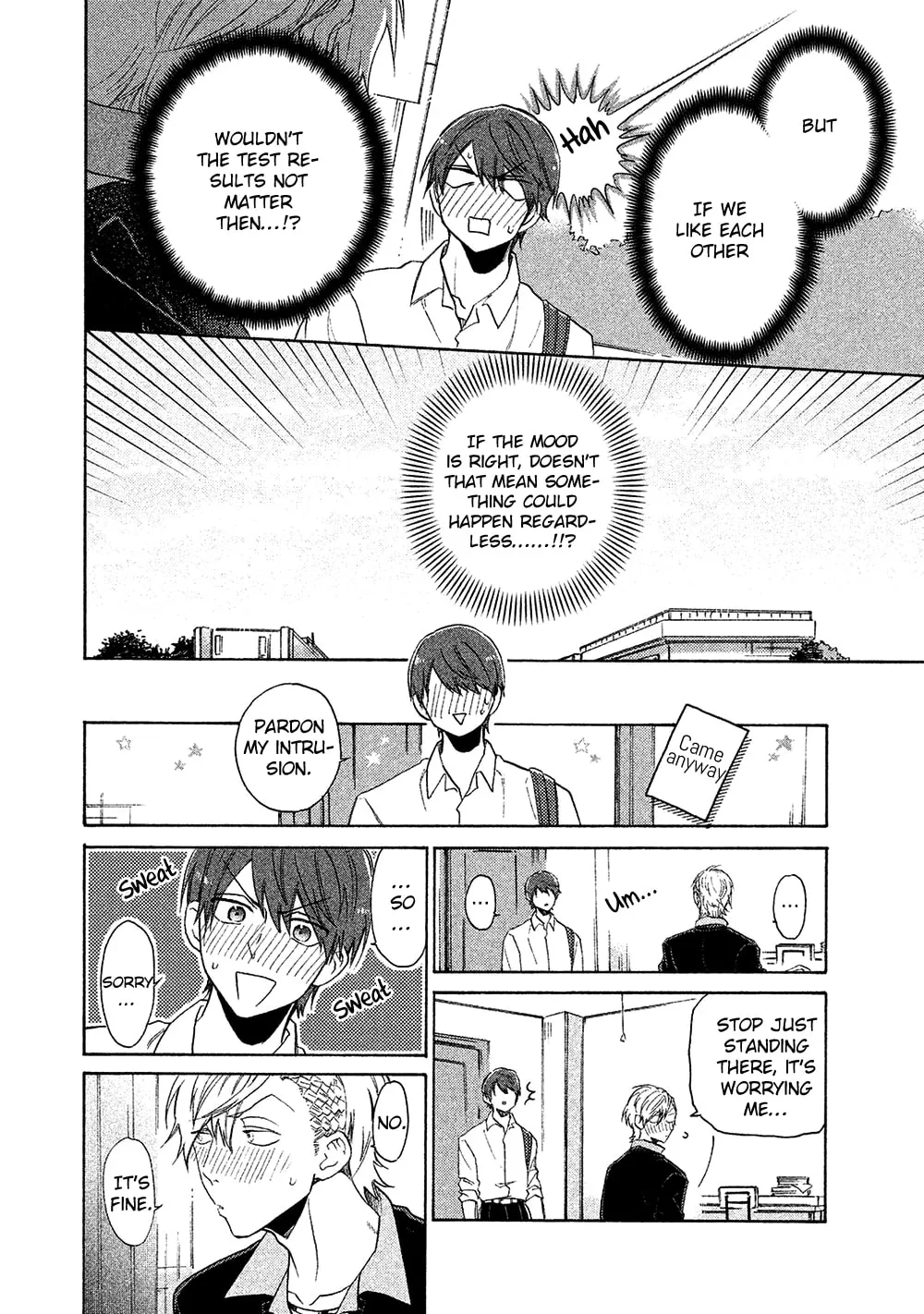 Read Chotto Damatte chapter 3 image 21 on Lezhin