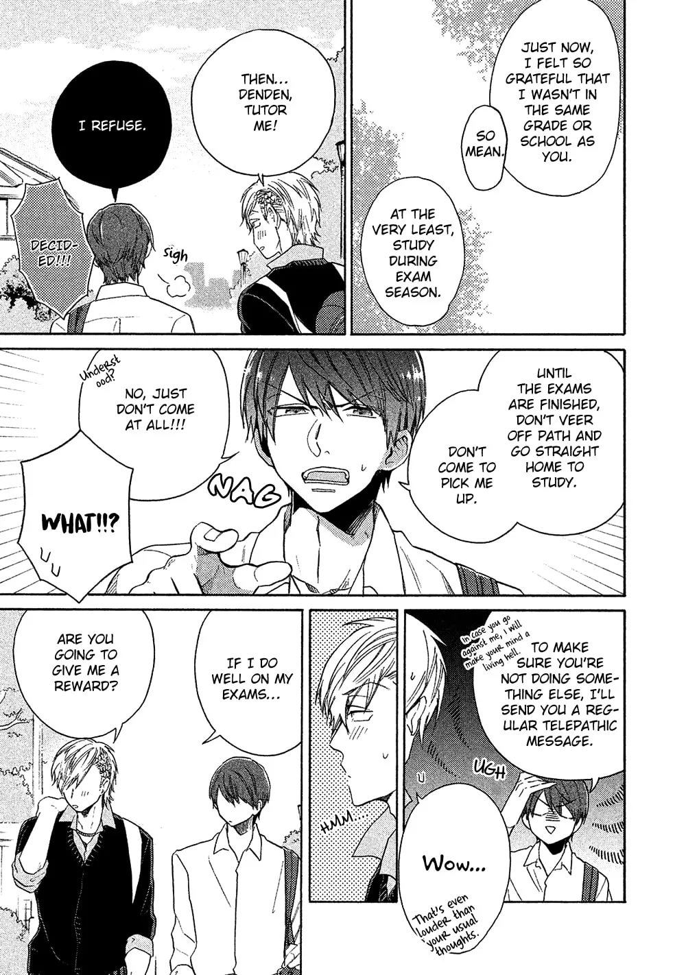 Read Chotto Damatte chapter 3 image 6 on Lezhin
