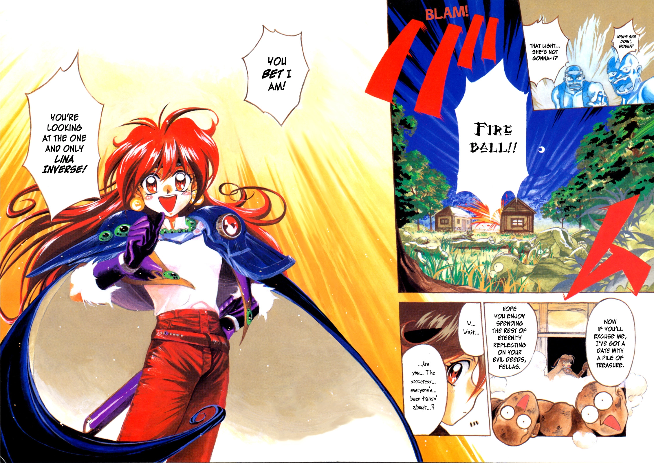 Read Choubaku Mahouden Slayers chapter 1 image 4 on Lezhin