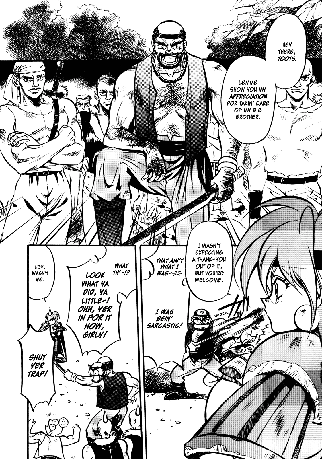Read Choubaku Mahouden Slayers chapter 1 image 9 on Lezhin