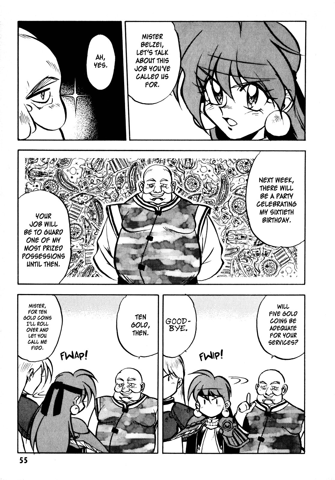Read Choubaku Mahouden Slayers chapter 2 image 2 on Lezhin
