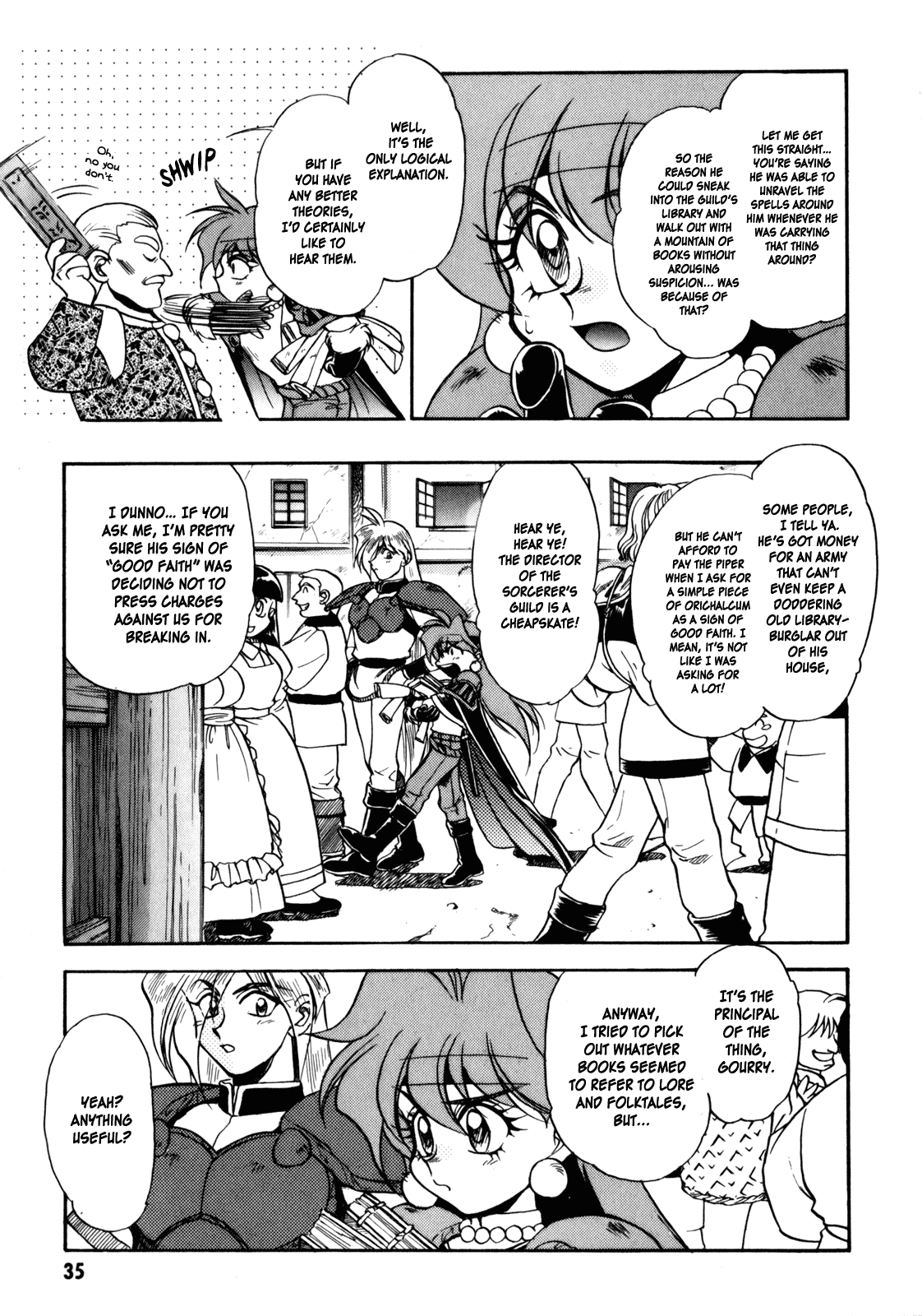 Read Choubaku Mahouden Slayers chapter 6 image 34 on Lezhin