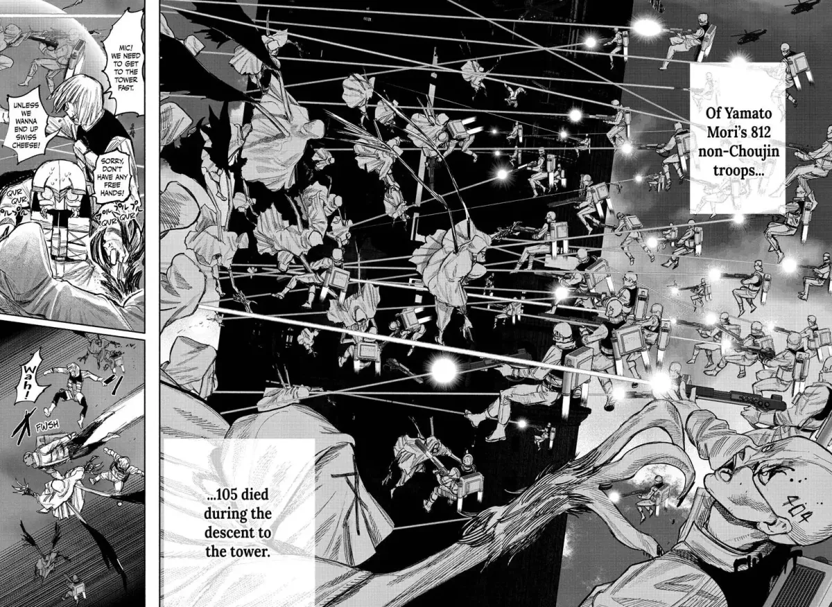 Read Choujin X chapter 1.5 image 12 on Lezhin