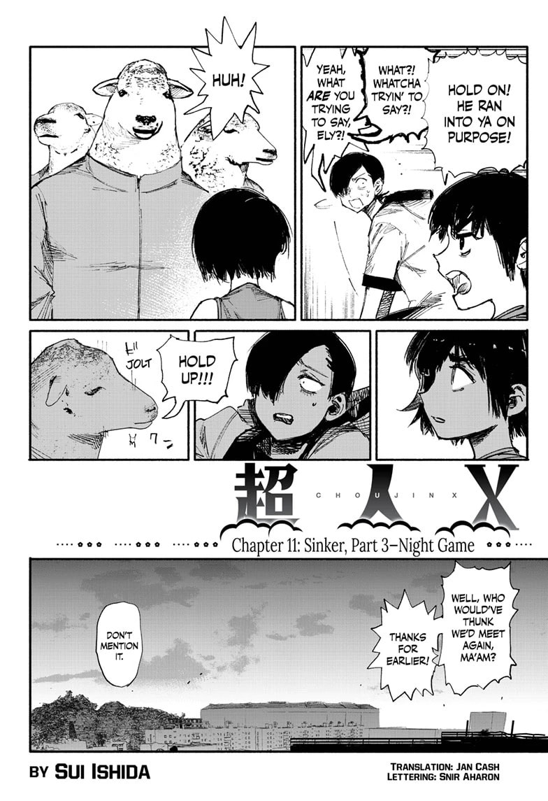 Read Choujin X chapter 11 image 3 on Lezhin