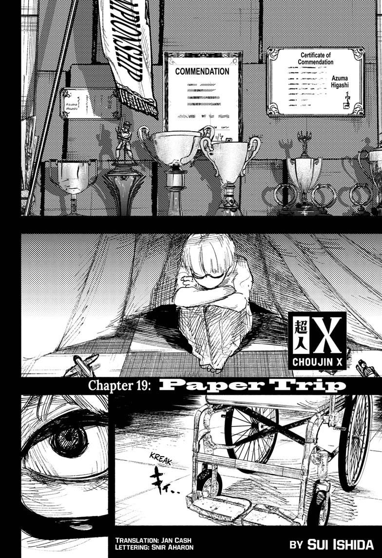 Read Choujin X chapter 19 image 0 on Lezhin