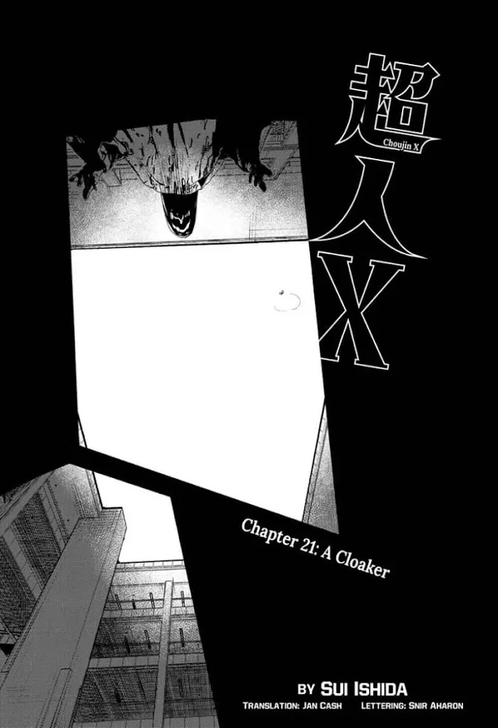 Read Choujin X chapter 21 image 0 on Lezhin