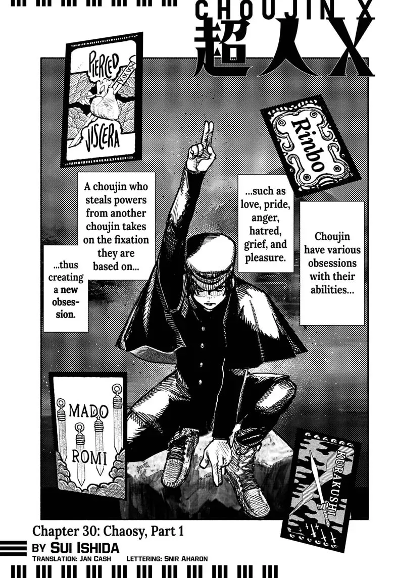 Read Choujin X chapter 30.1 image 0 on Lezhin