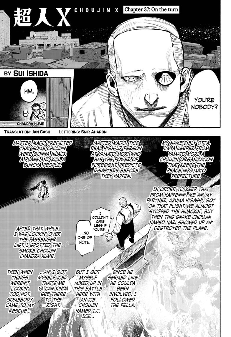 Read Choujin X chapter 37 image 0 on Lezhin