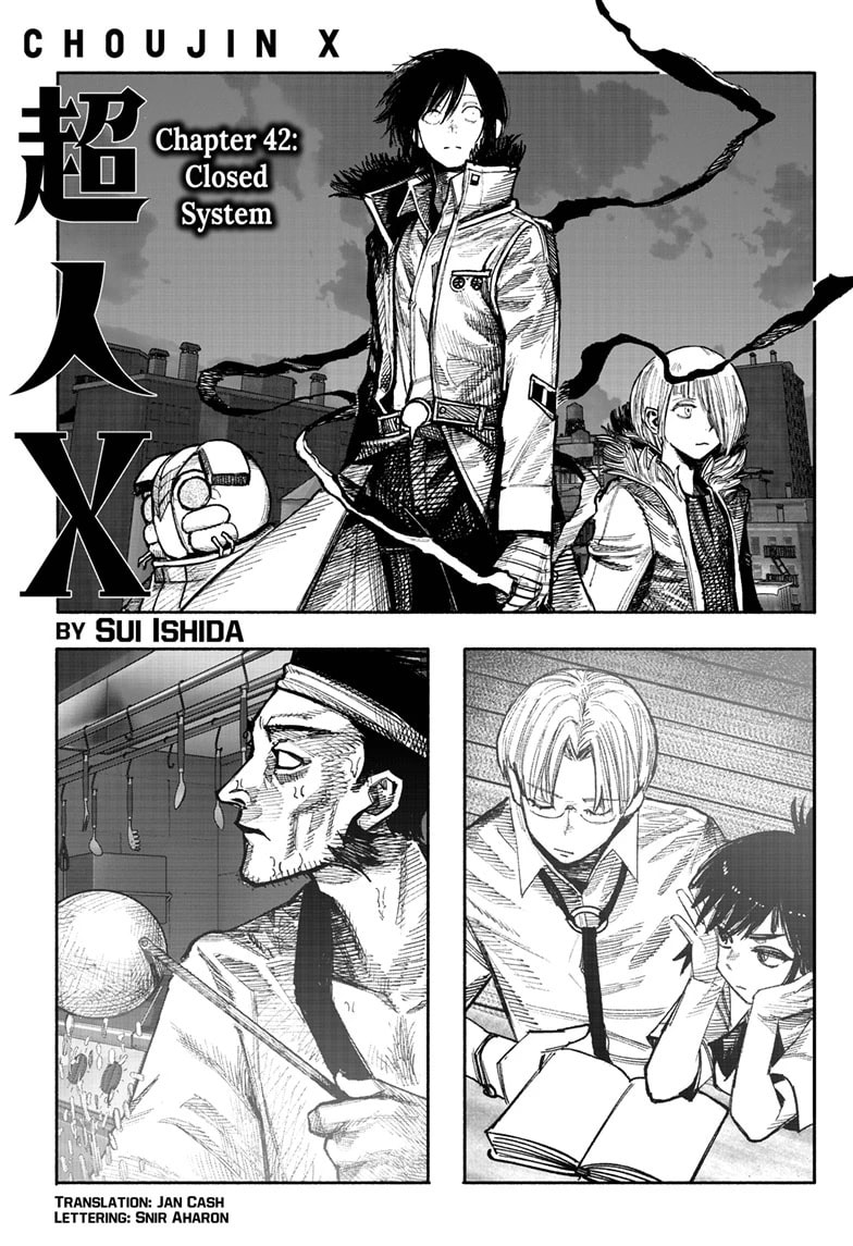 Read Choujin X chapter 42 image 0 on Lezhin