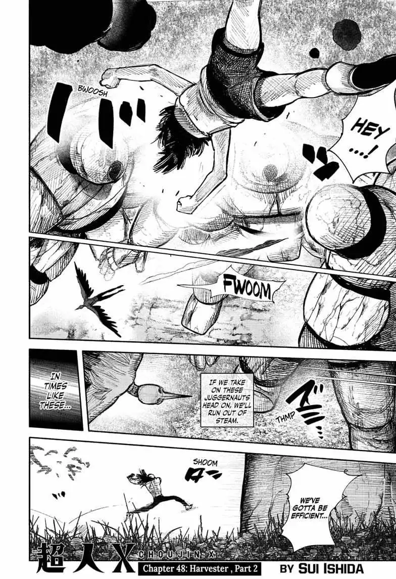 Read Choujin X chapter 48.2 image 0 on Lezhin