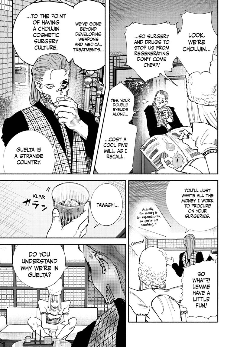 Read Choujin X chapter 74 image 7 on Lezhin