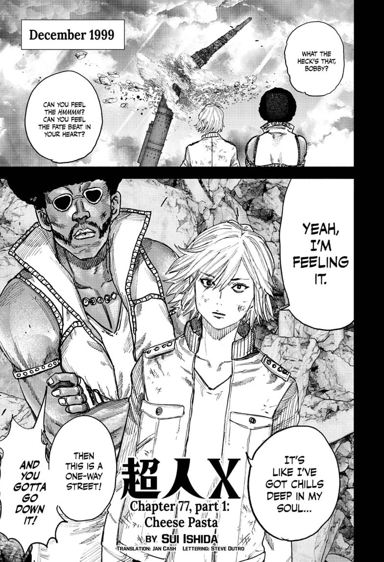 Choujin X Chapter 77 page 1 - 