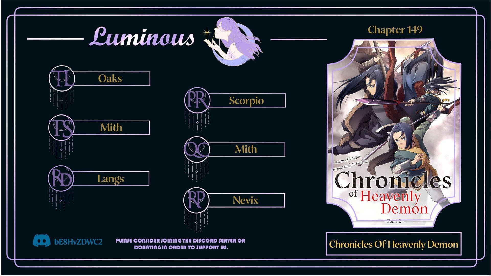 Chronicles Of Heavenly Demon Chapter 149 page 1 - 