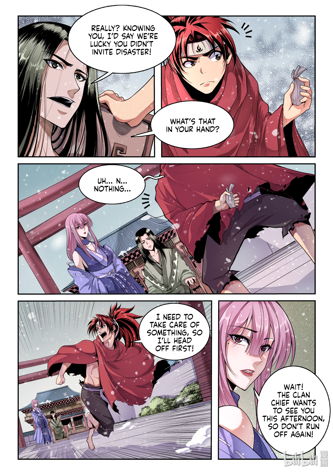 Chronicles of Ling Yan Chapter 7 page 12 - 