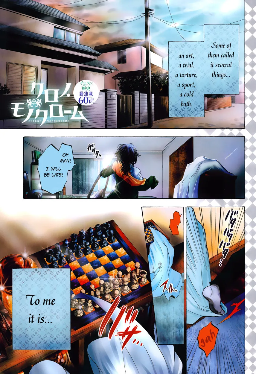 Read Chrono Monochrome chapter 1 image 1 on Lezhin