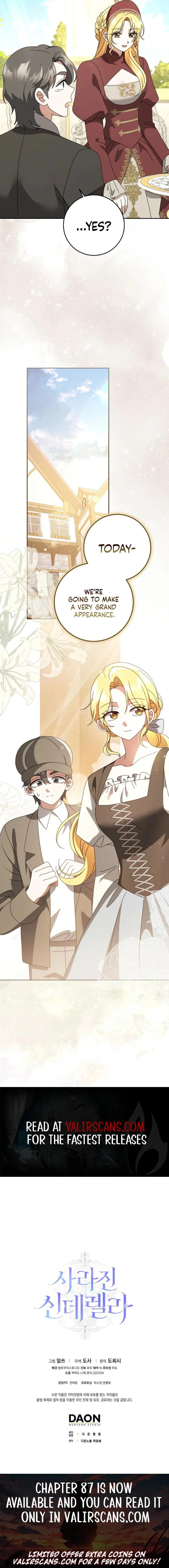 Read Cinderella Disappeared chapter 85 image 8 on Lezhin