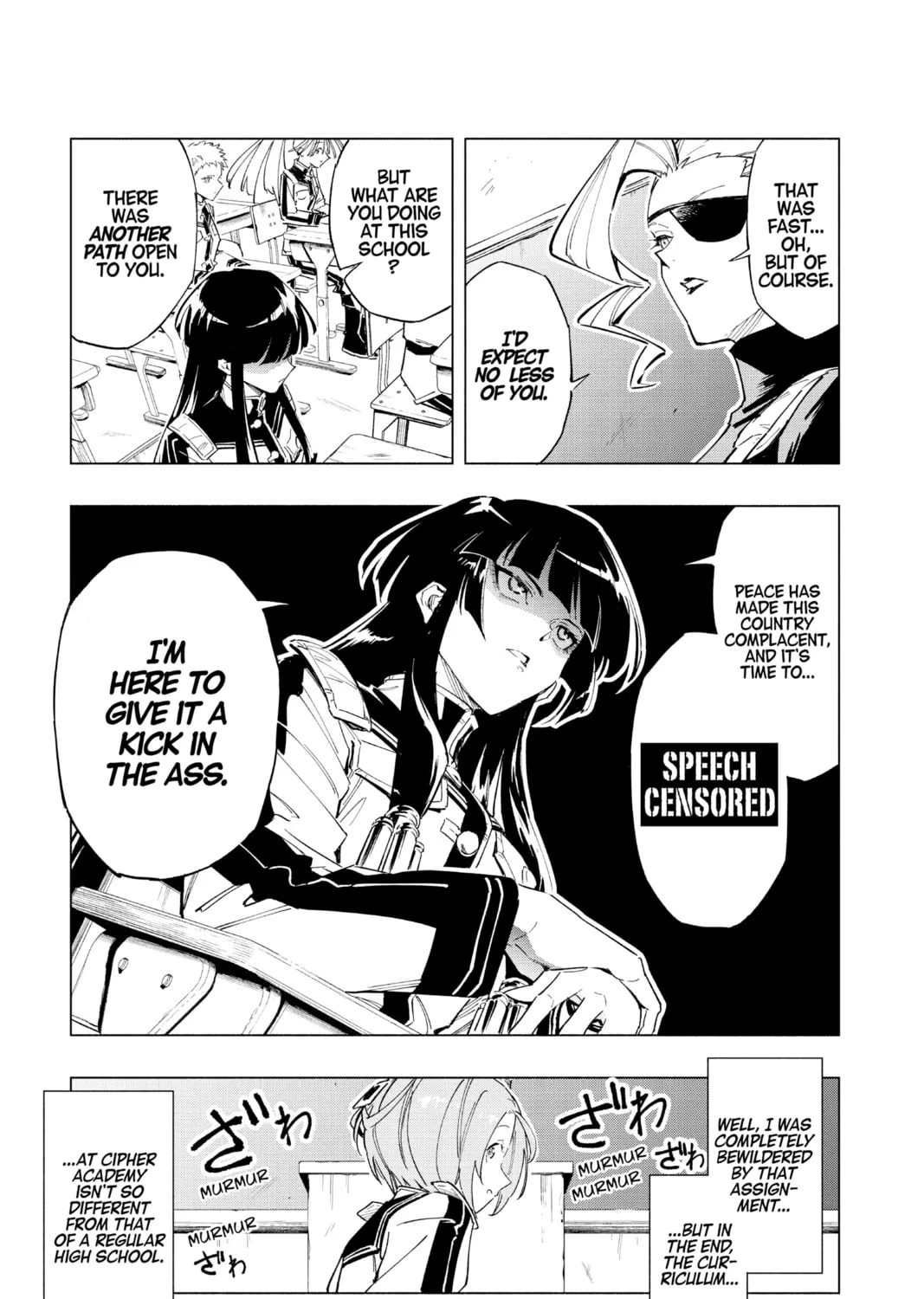 Read Cipher Academy chapter 1 image 14 on Lezhin