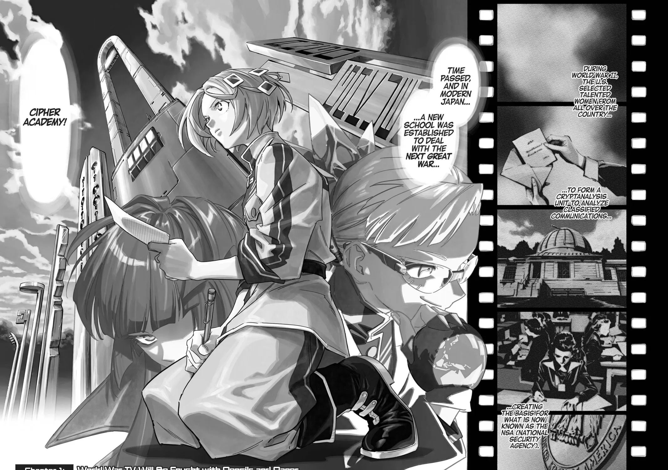 Read Cipher Academy chapter 1 image 2 on Lezhin
