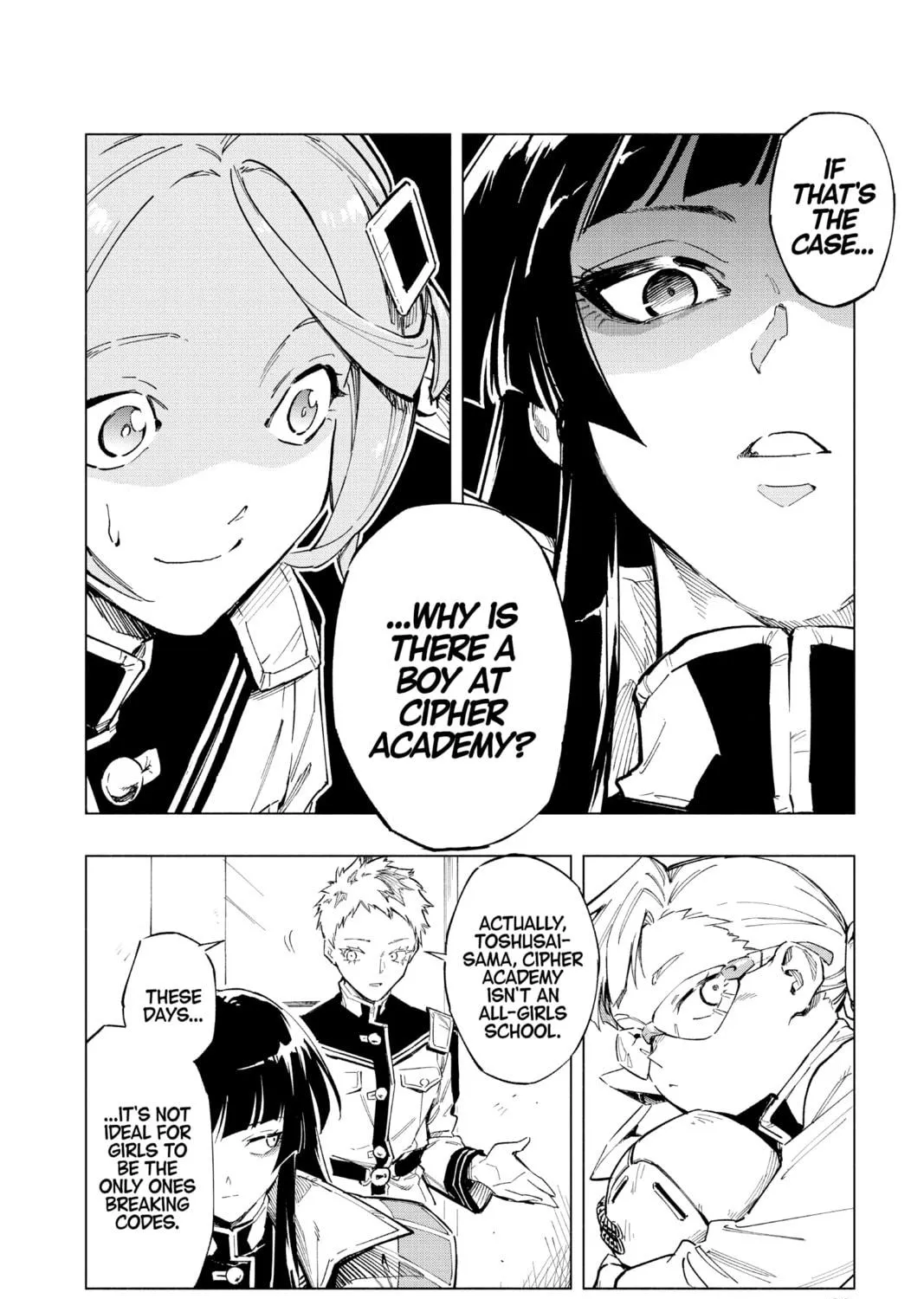 Read Cipher Academy chapter 1 image 28 on Lezhin