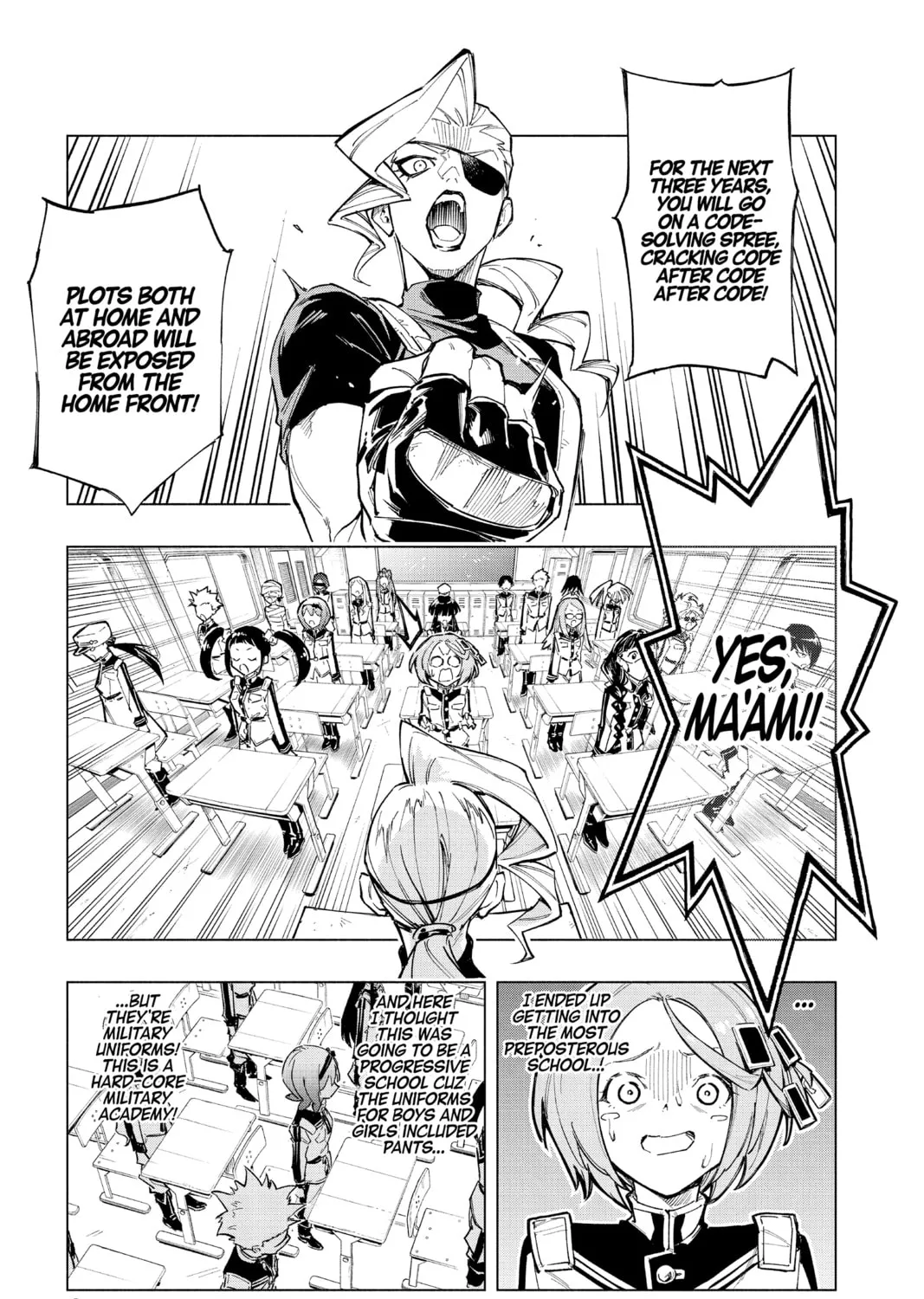 Read Cipher Academy chapter 1 image 6 on Lezhin