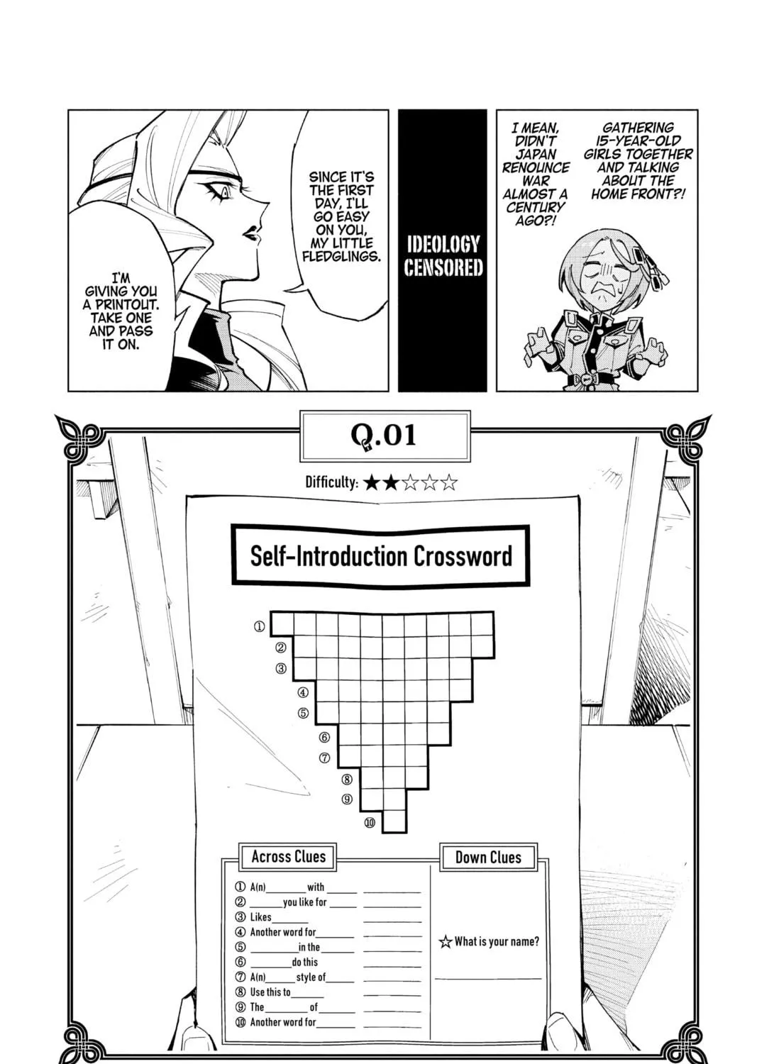 Read Cipher Academy chapter 1 image 8 on Lezhin