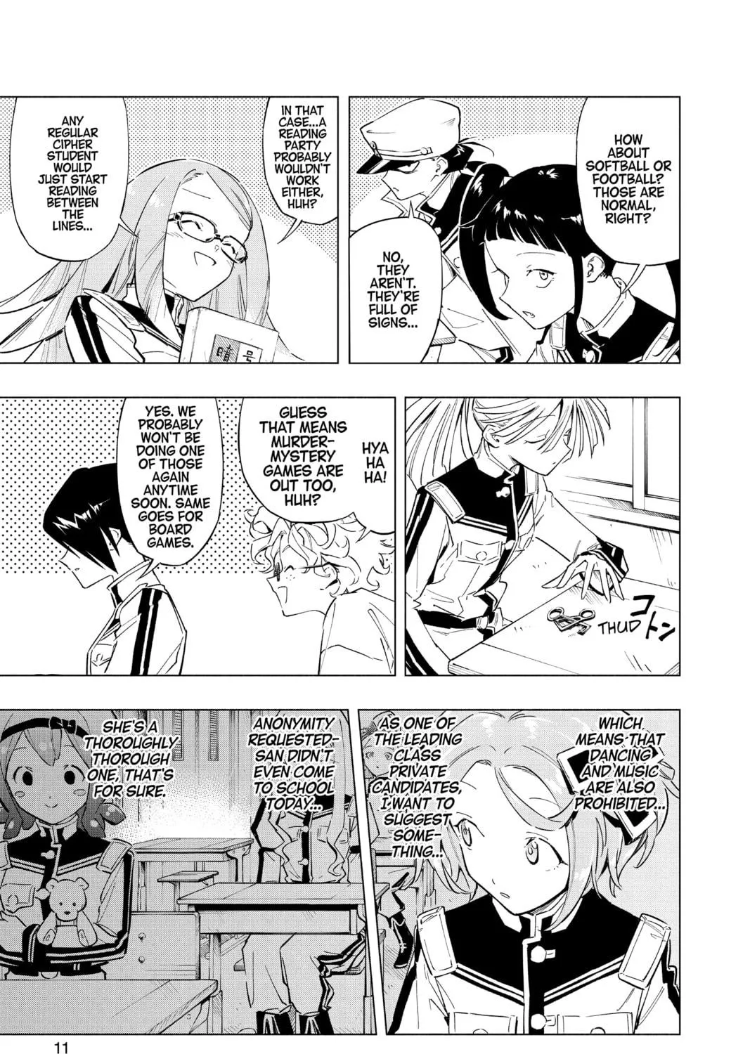 Read Cipher Academy chapter 17 image 8 on Lezhin