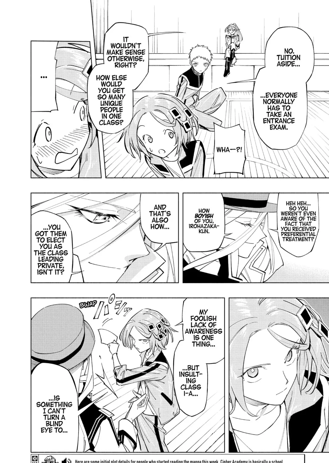 Read Cipher Academy chapter 23 image 24 on Lezhin