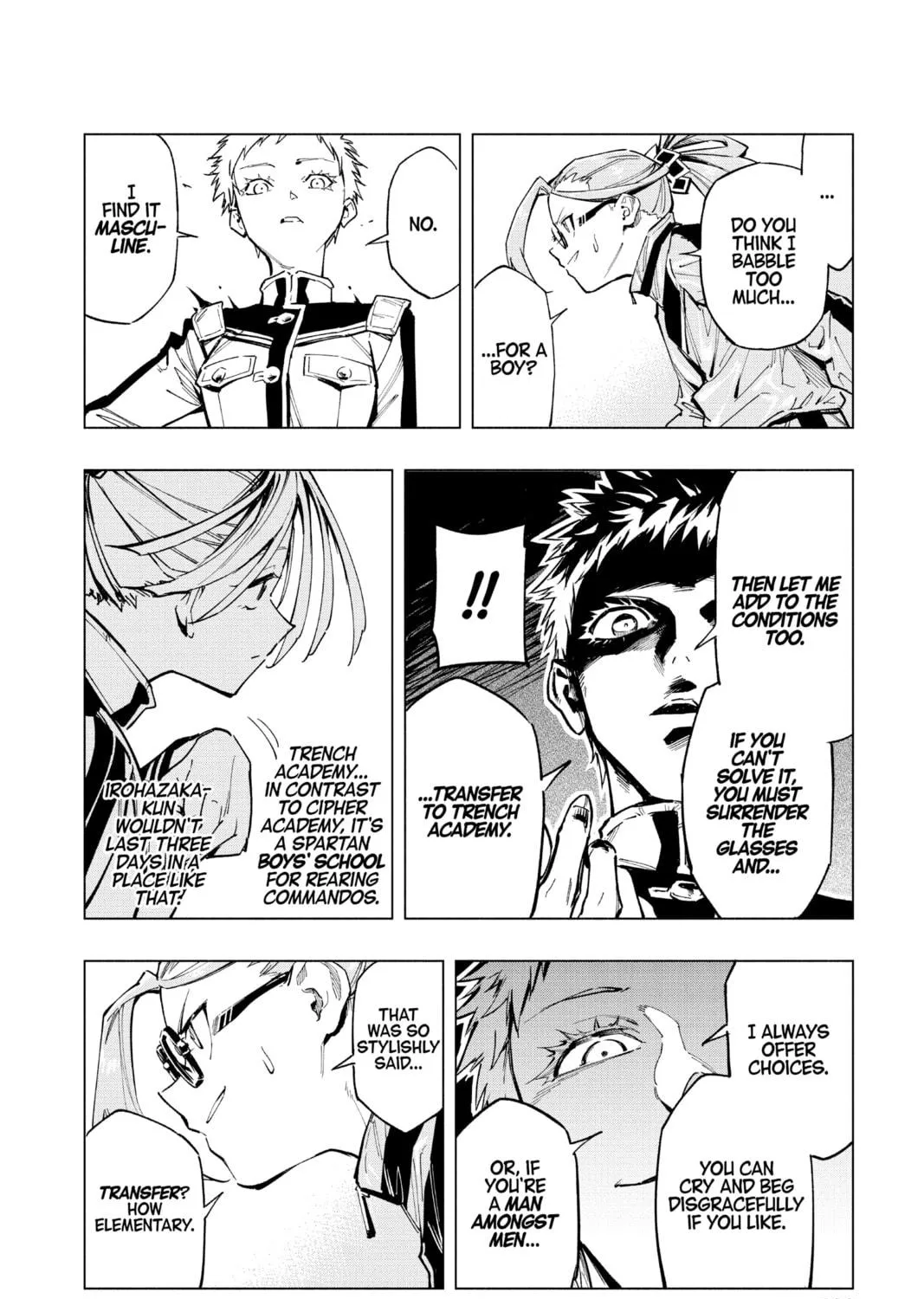 Read Cipher Academy chapter 3 image 38 on Lezhin