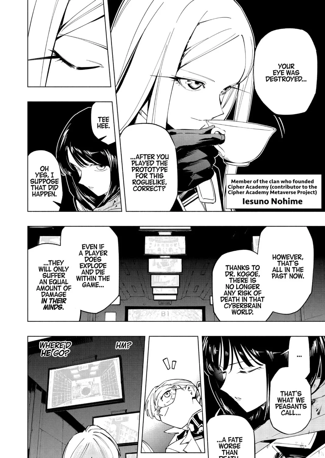 Read Cipher Academy chapter 43 image 14 on Lezhin