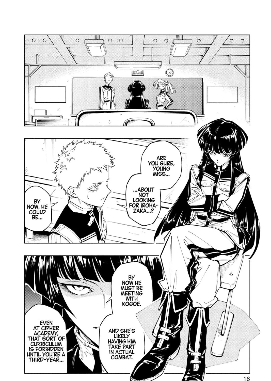 Read Cipher Academy chapter 8 image 18 on Lezhin