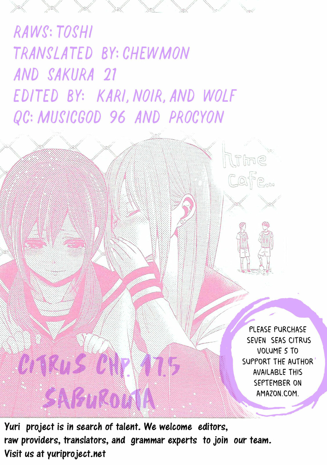 Read Citrus (AYUKO) chapter 17 image 11 on Lezhin