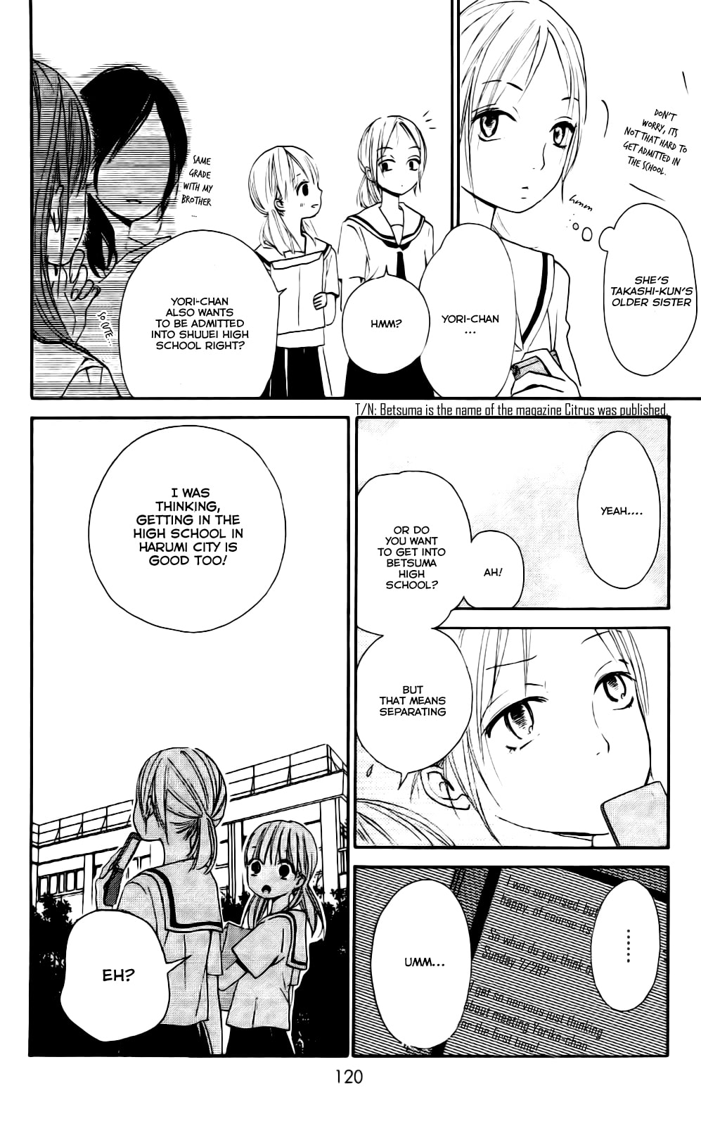 Read Citrus (AYUKO) chapter 4 image 3 on Lezhin