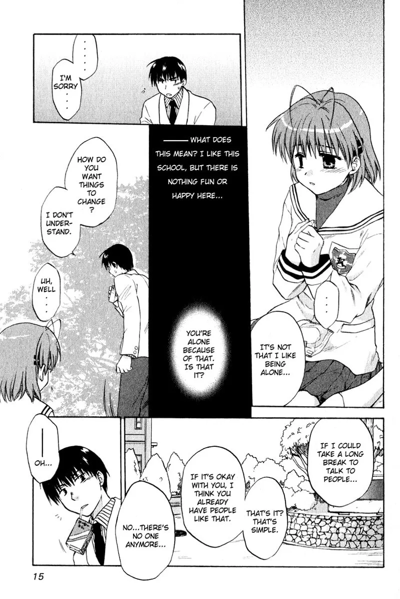 Read Clannad chapter 1 image 18 on Lezhin