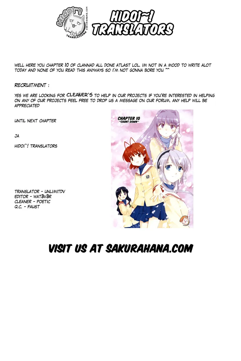 Read Clannad chapter 10 image 33 on Lezhin