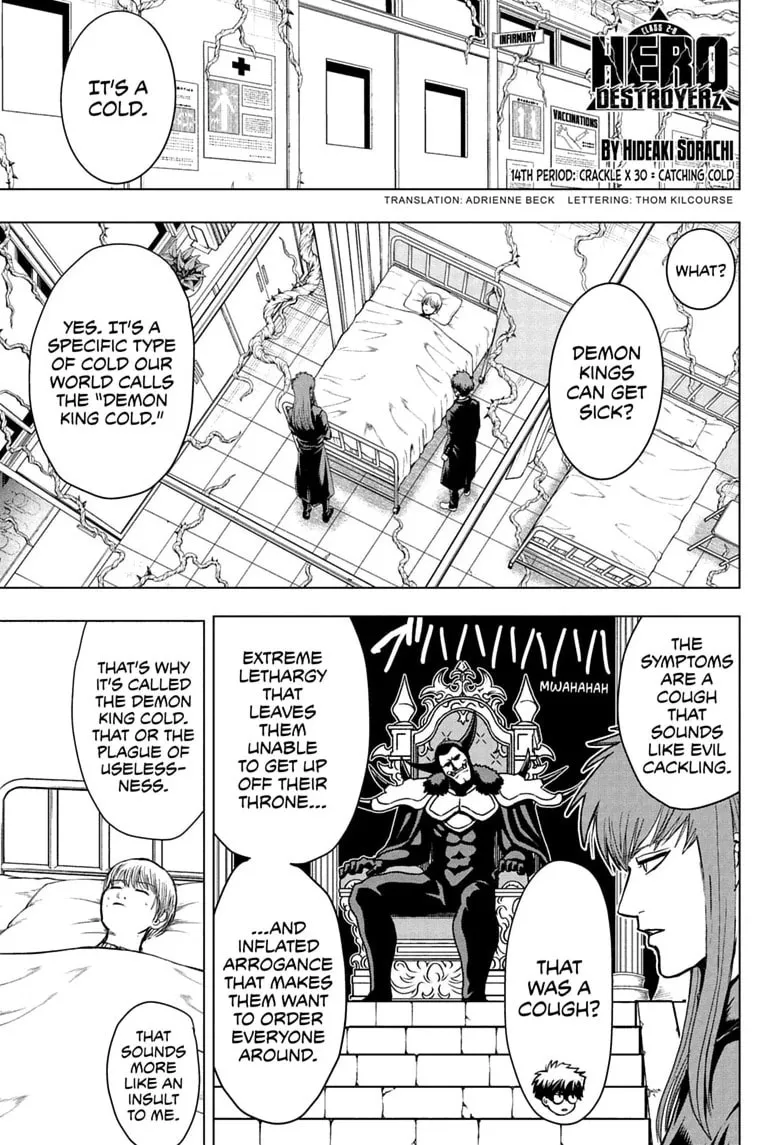 Read Class 2-B Hero Destroyerz chapter 14 image 2 on Lezhin