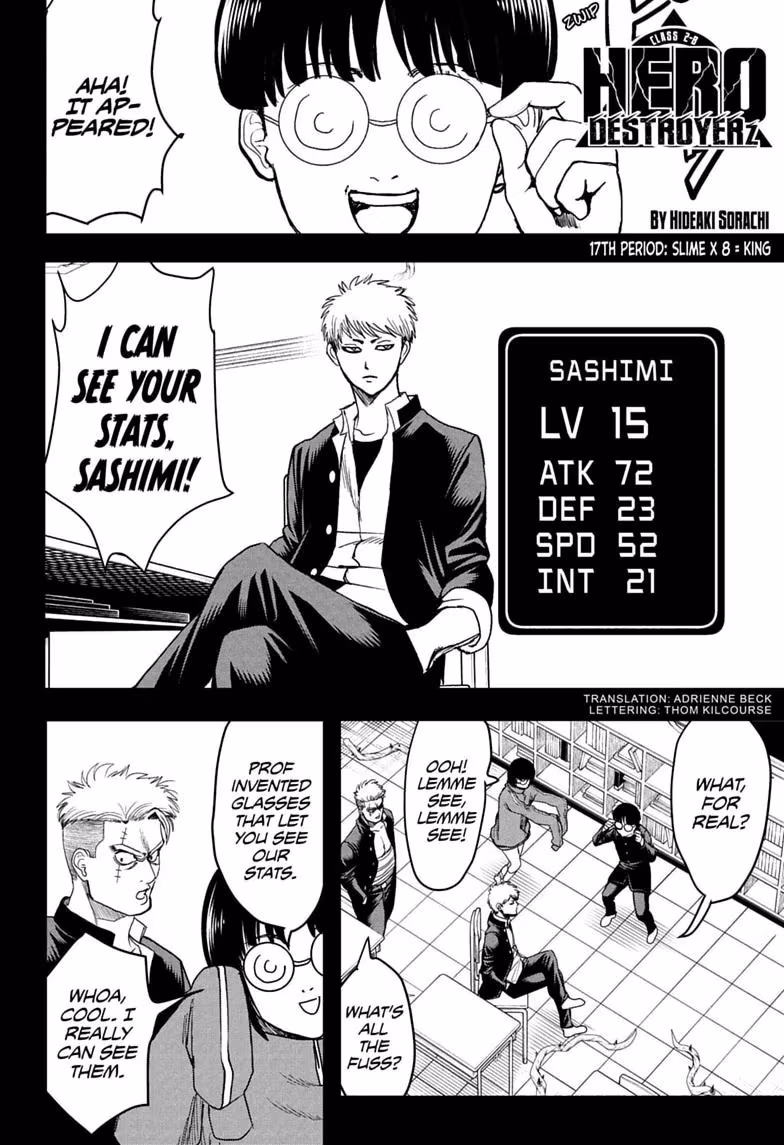 Read Class 2-B Hero Destroyerz chapter 17 image 1 on Lezhin