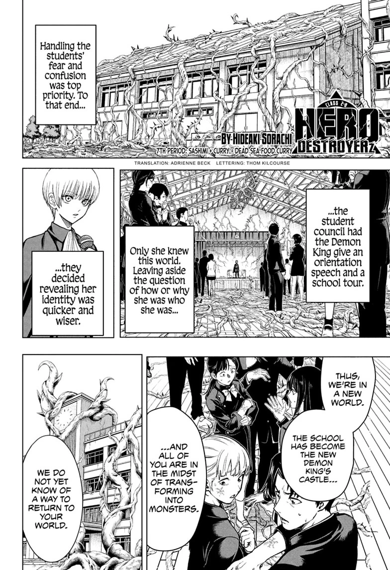 Read Class 2-B Hero Destroyerz chapter 7 image 1 on Lezhin