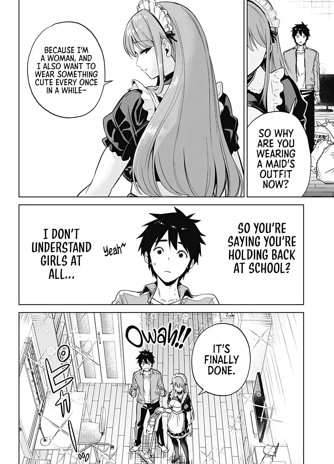 Read Class Maid chapter 1 image 18 on Lezhin