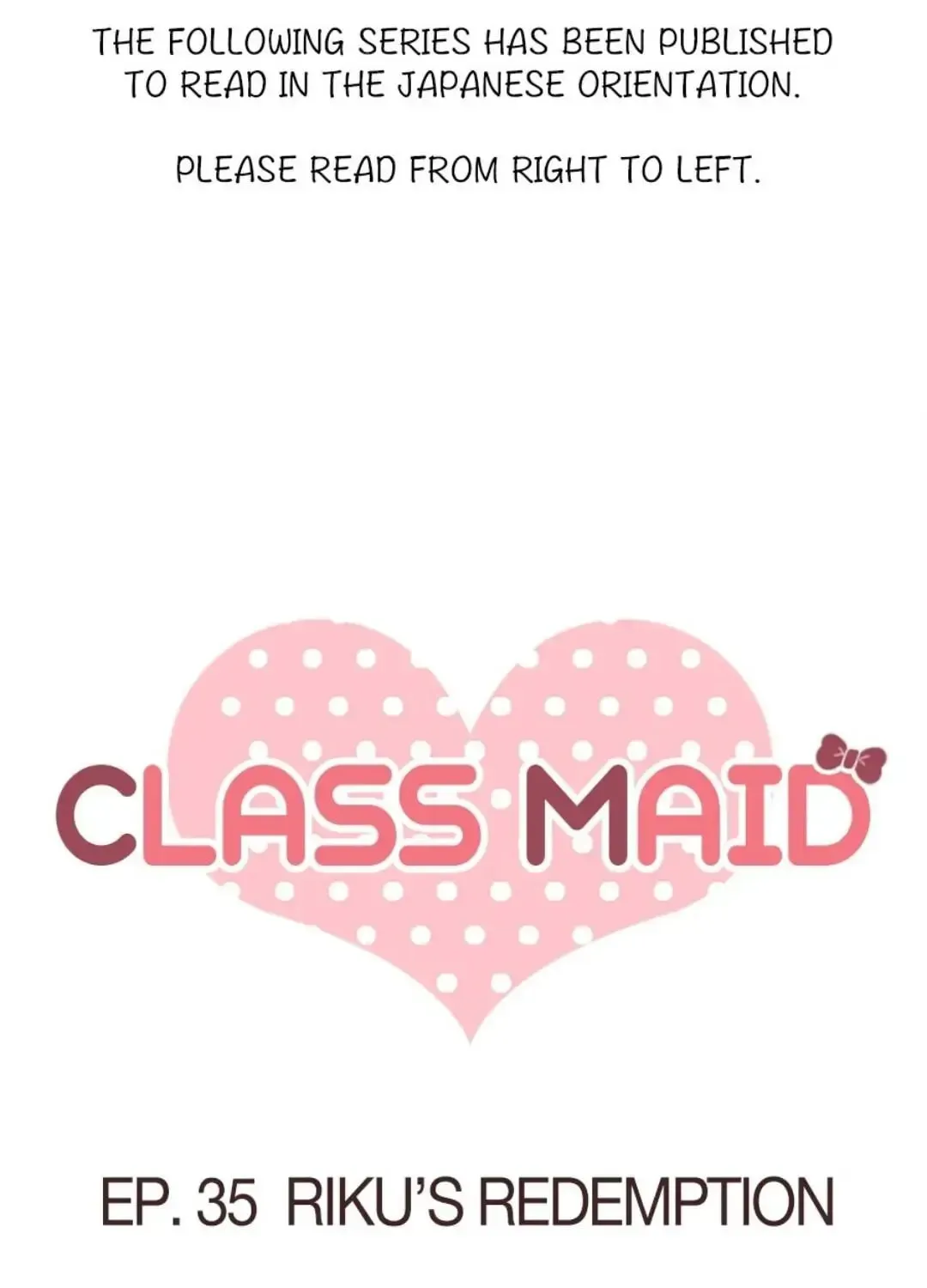 Read Class Maid chapter 35 image 0 on Lezhin