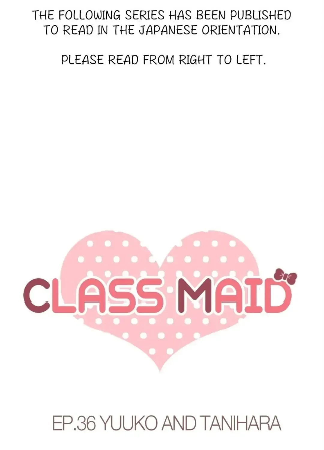 Read Class Maid chapter 36 image 0 on Lezhin