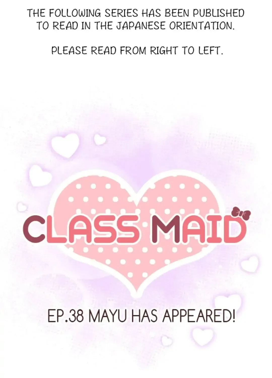 Read Class Maid chapter 38 image 0 on Lezhin