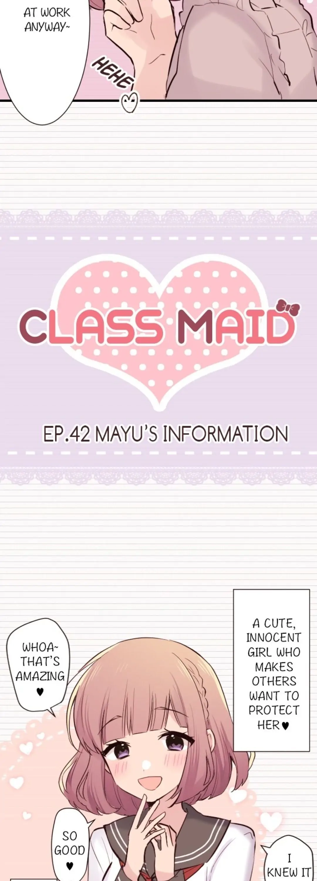 Read Class Maid chapter 42 image 3 on Lezhin