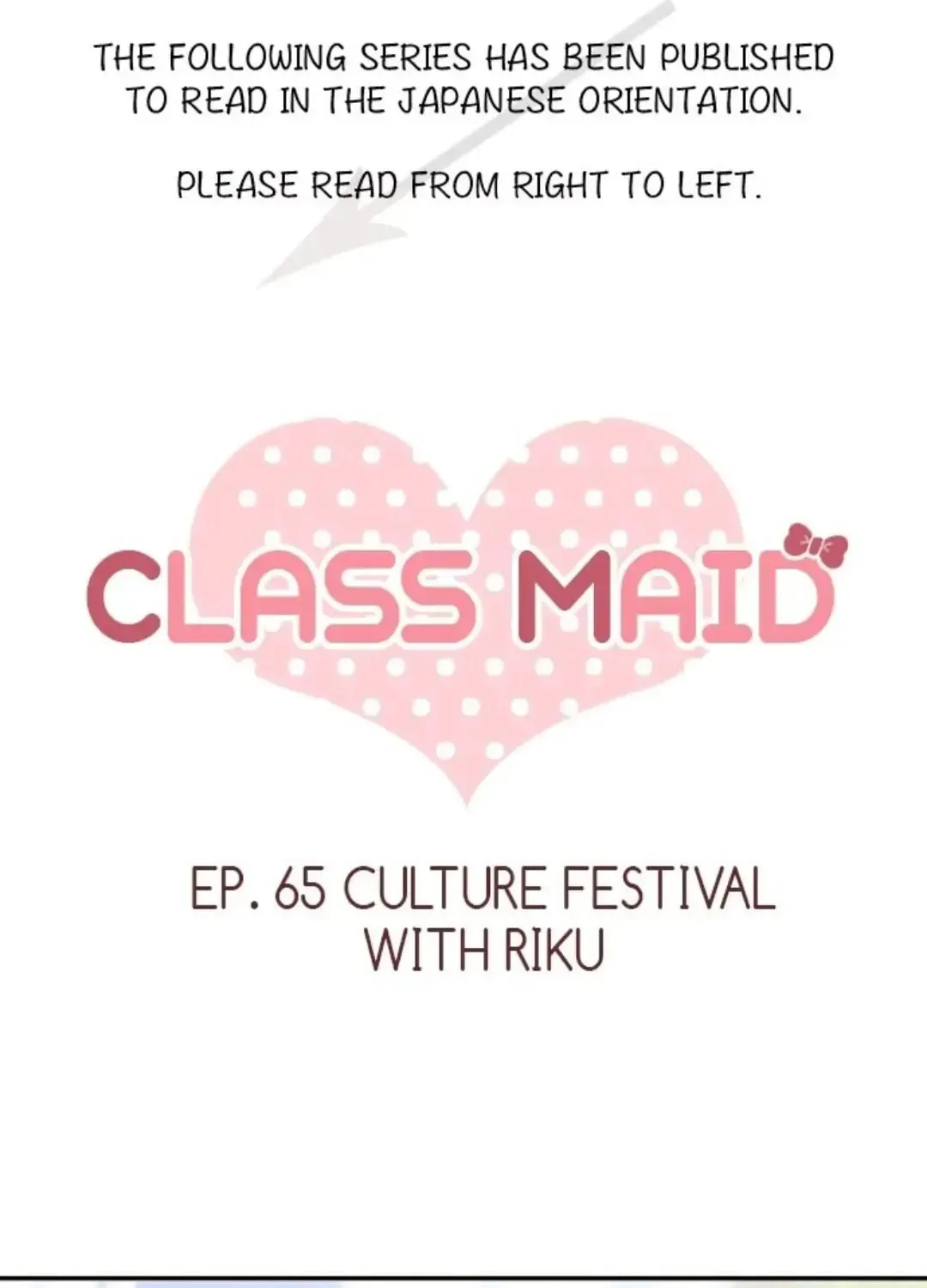 Read Class Maid chapter 65 image 0 on Lezhin