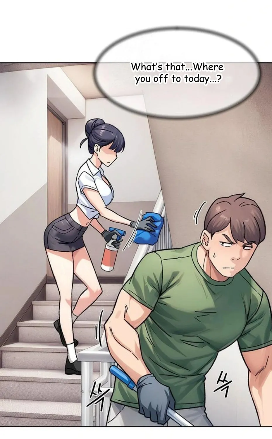 Read Cleaning Service chapter 39 image 3 on Lezhin