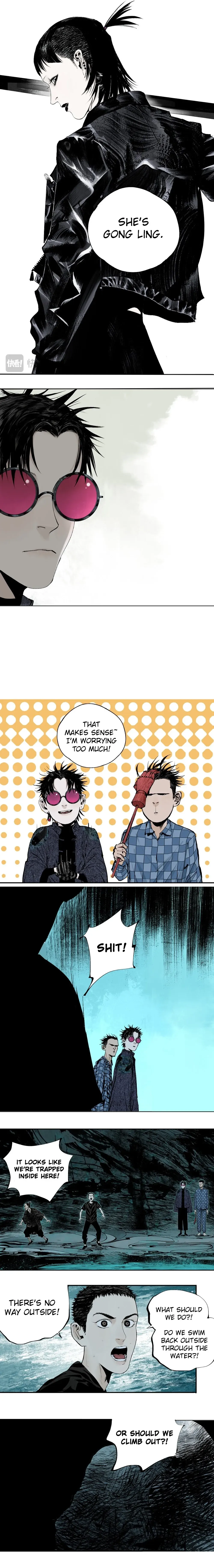 Read Clear Crow chapter 17 image 3 on Lezhin