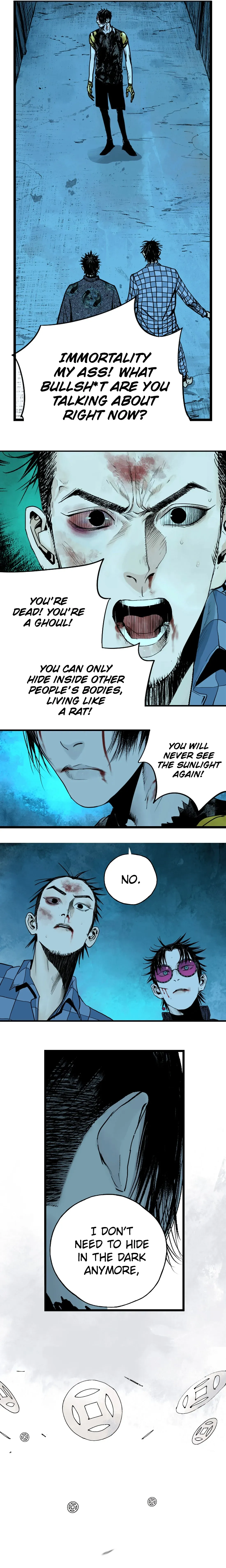 Read Clear Crow chapter 25 image 2 on Lezhin